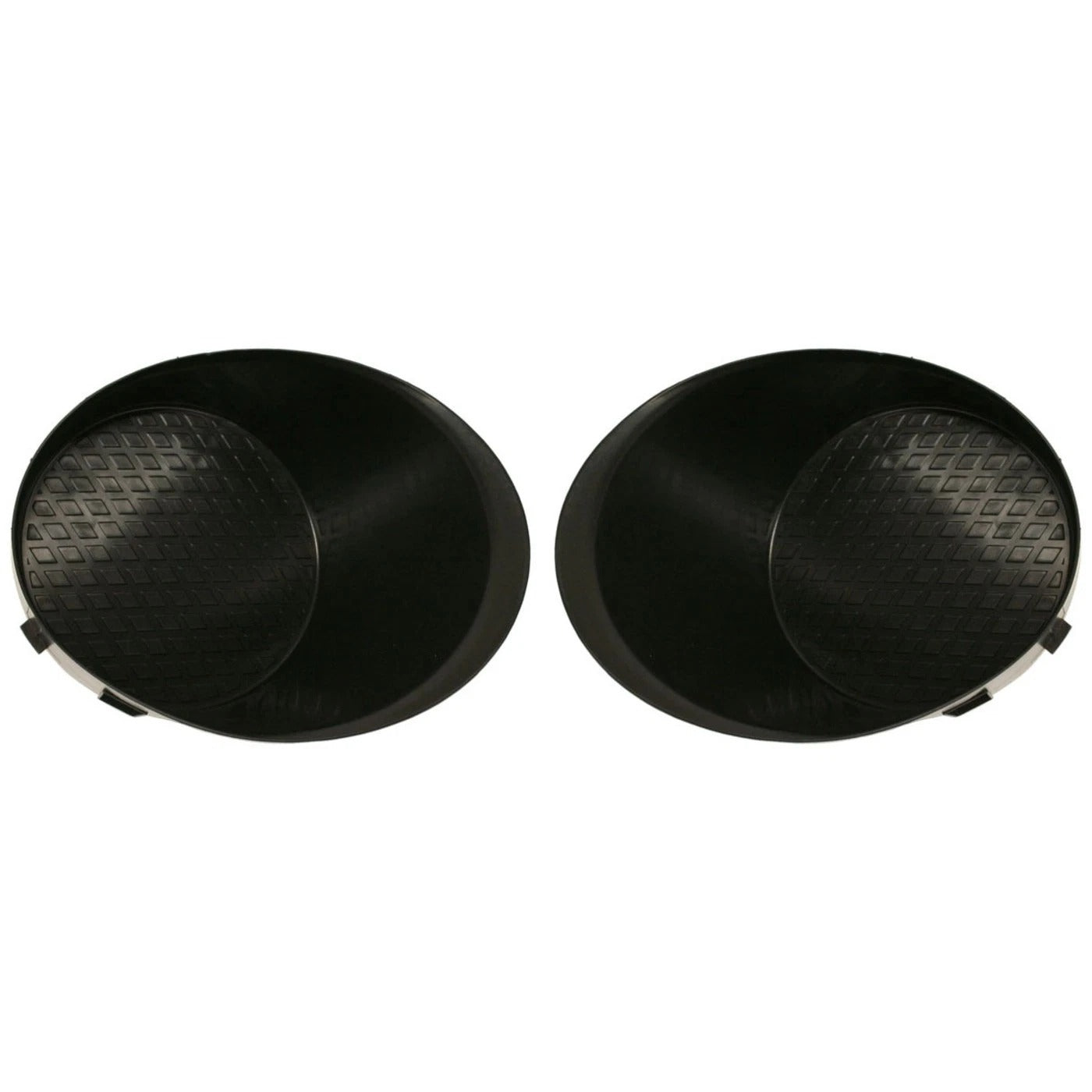 Fog Light Cover Set For 2007-2013 Toyota Tundra Left & Right Plastic Bumper 2Pc