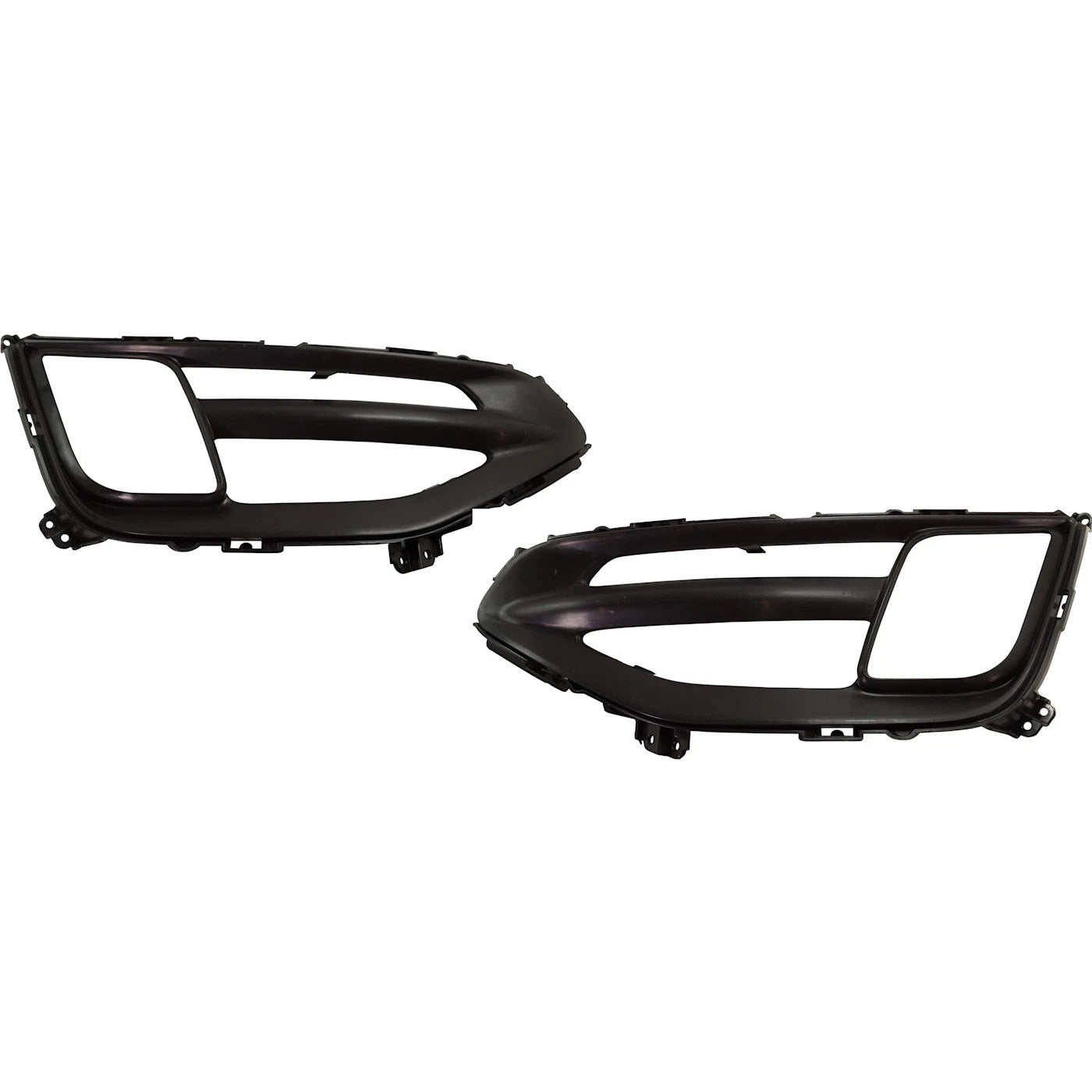 Fog Light Cover Set For 2014-2016 Kia Sportage Front Driver LH Passenger RH Side