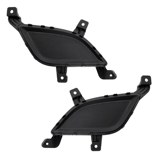 Fog Light Cover Set For 2017-2018 Kia Forte Front Driver and Passenger Side