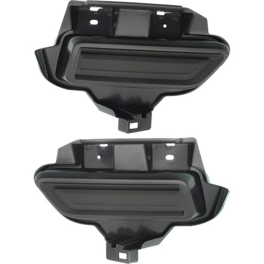 Fog Light Cover Set For 2017-2019 Nissan Versa Note Front Left and Right Side