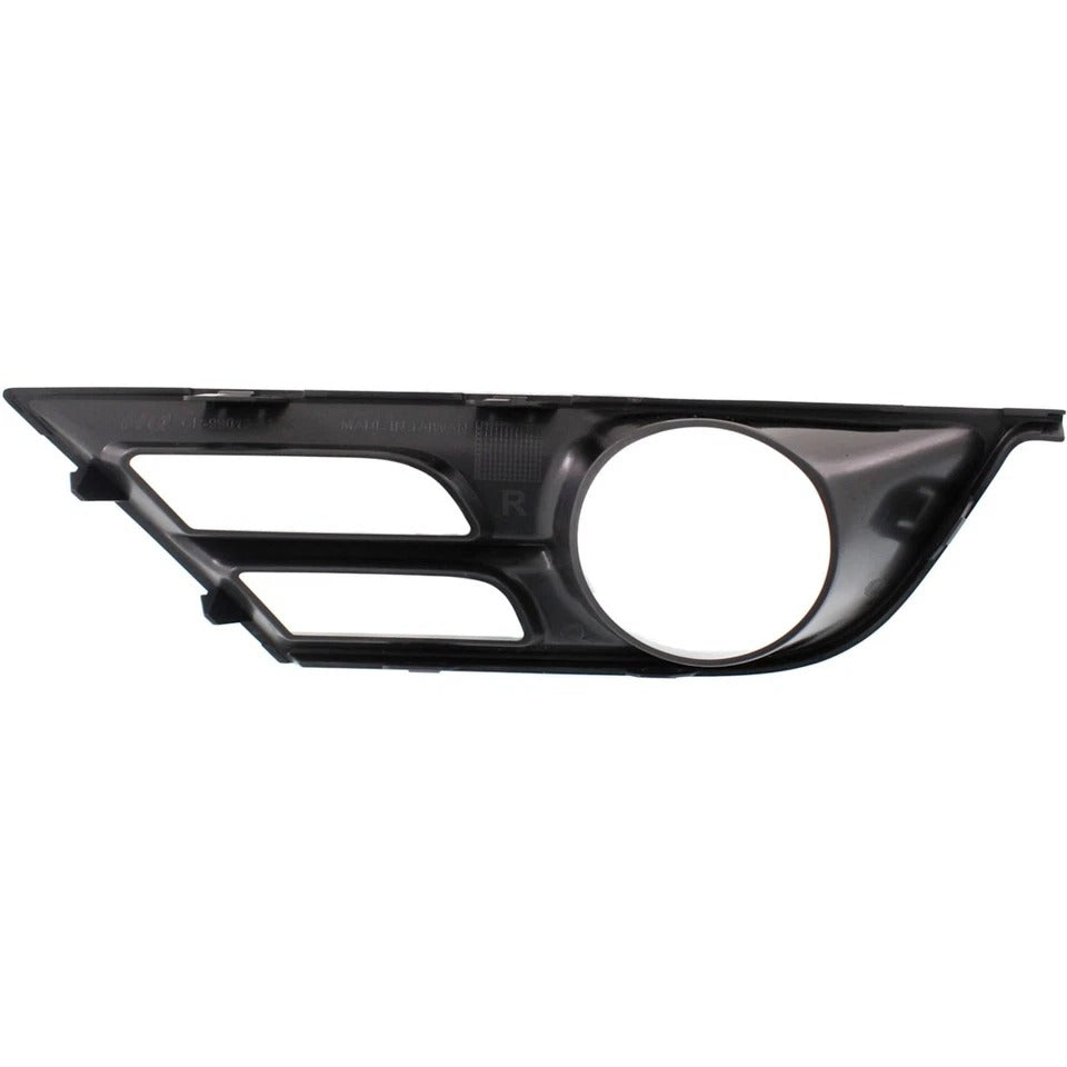 Fog Light Trim For 2015-2017 Chrysler 200 Set of 2 LH and RH Bezel Plastic
