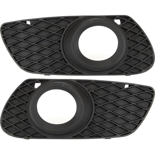Fog Light Trim Set For 2006-2007 Mercedes Benz ML350 Left & Right 2Pc