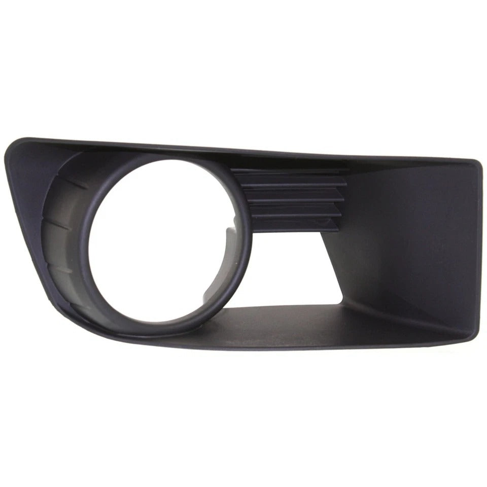 Fog Light Trim Set For 2007-2010 Dodge Caliber Left & Right Black Plastic 2Pc