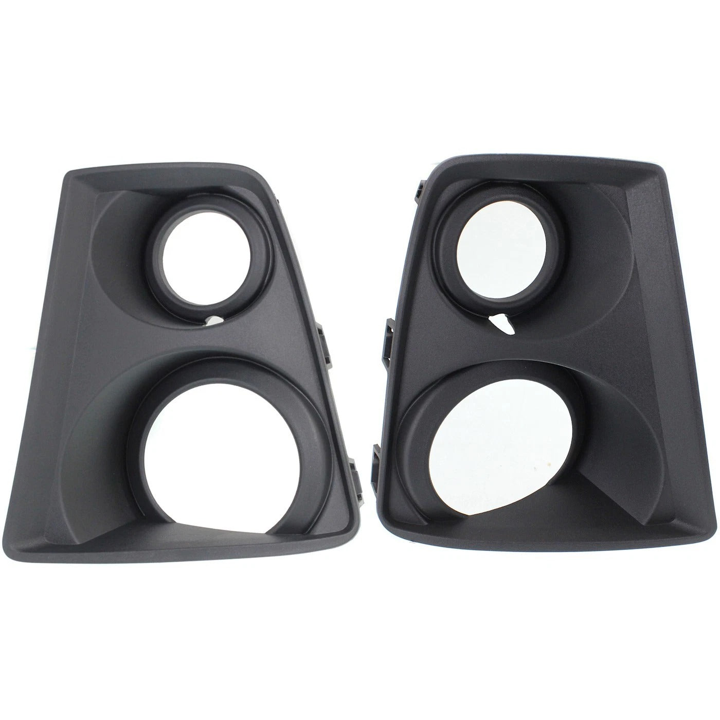 Fog Light Trim Set For 2012-2015 Chevy Camaro Left & Right Primed Plastic 2Pc