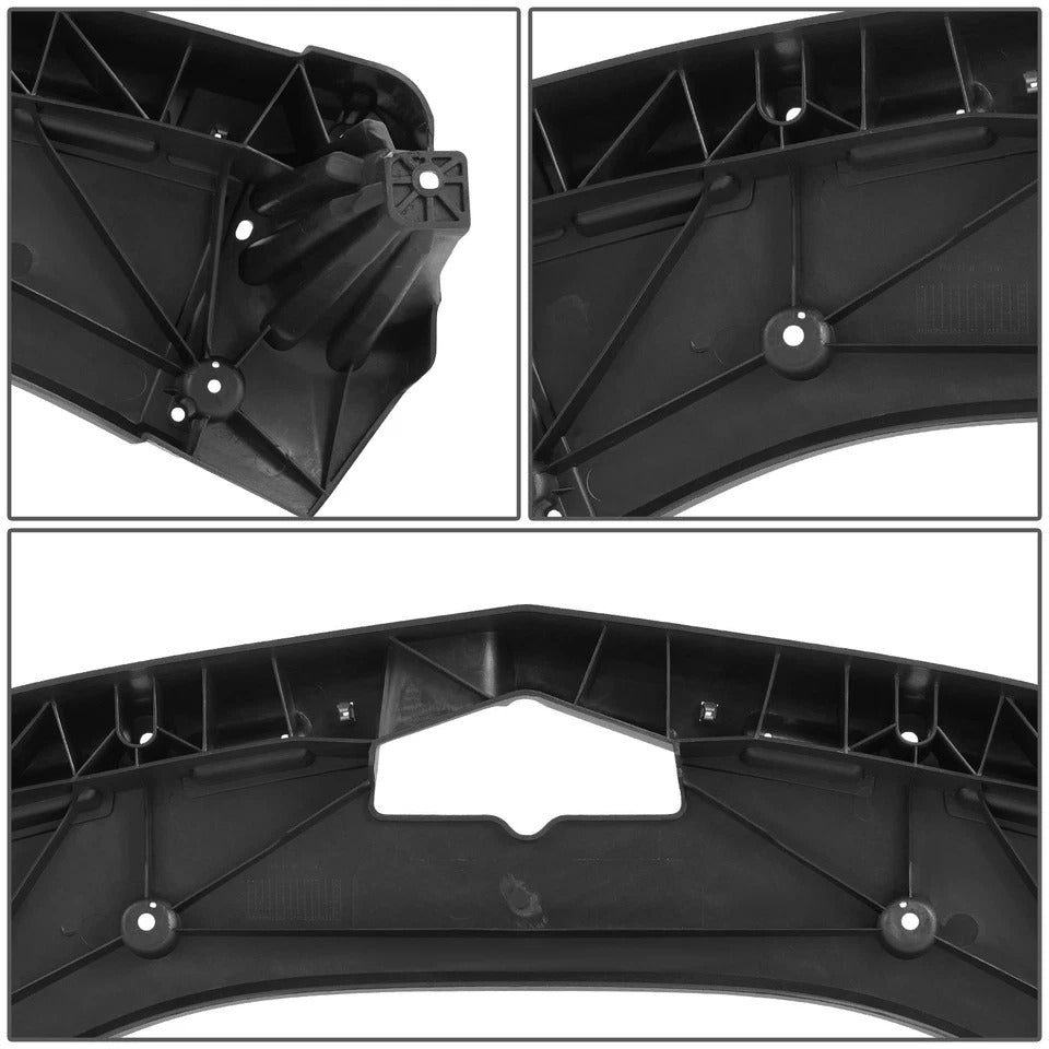 For 10-17 Chevy Equinox GMC Terrain Front Upper Bumper Cover Support Bracket