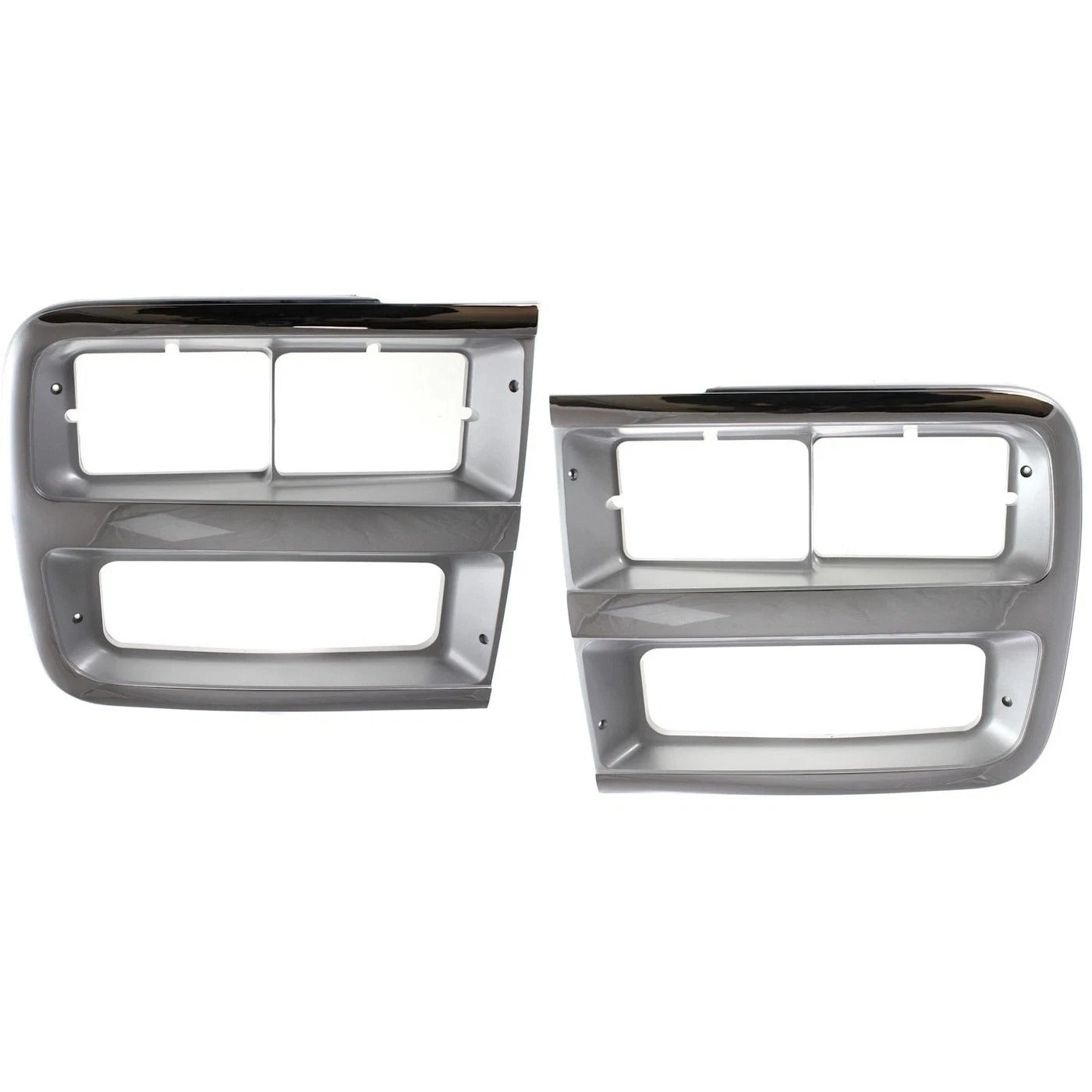 For 1992-1995 Chevrolet G10 G20 Headlight Headlamp Door Driver and Passenger Set