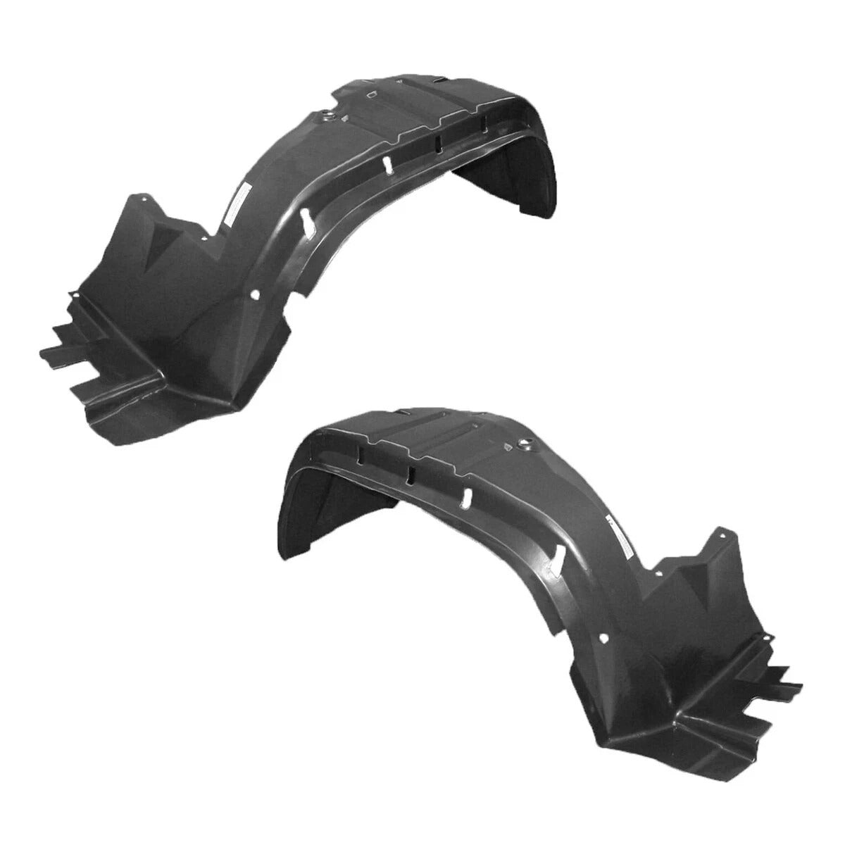 For 1997-2001 Jeep Cherokee Fender Liner Front Left & Right Side Set of 2