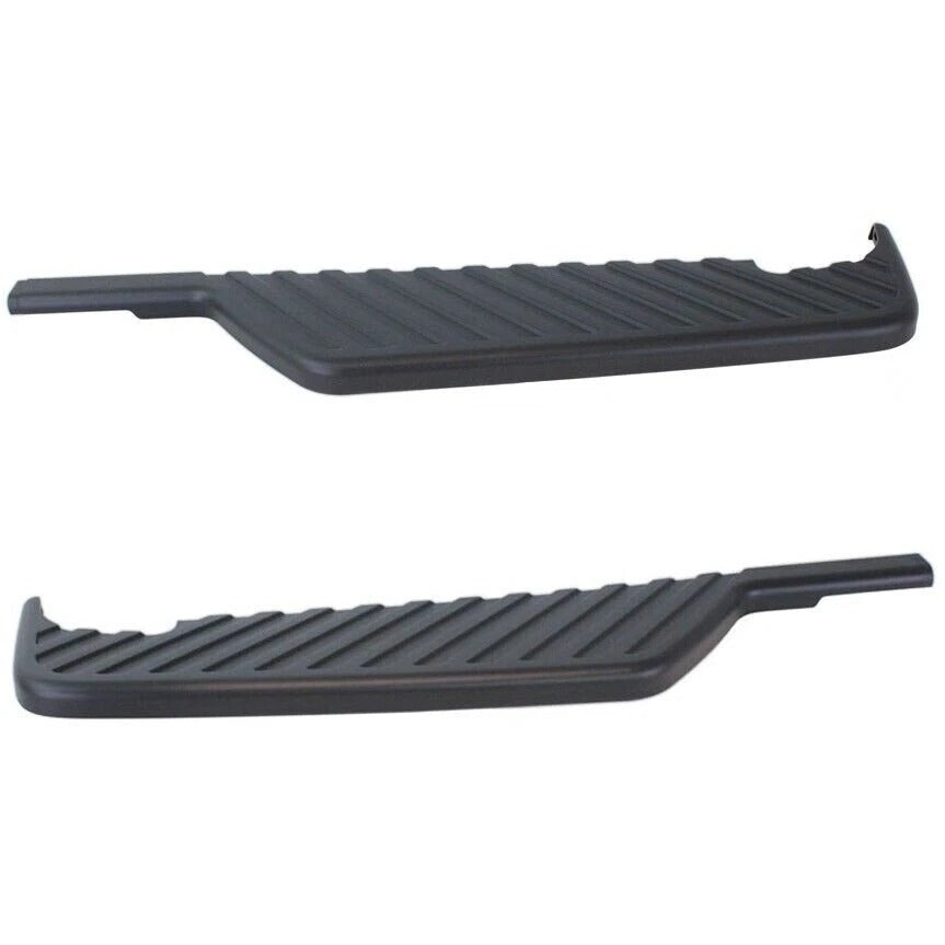 For 2004-2014 NISSAN TITAN Bumper Step Pad Rear Left & Right Textured Black 2Pc