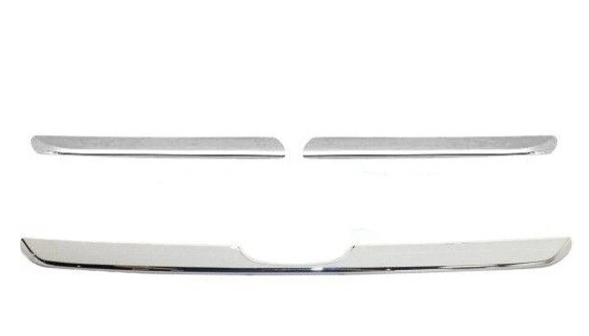 For 2005-2006 Front Chrome Grille Honda Fits CR-V Top Upper Molding Left & Right