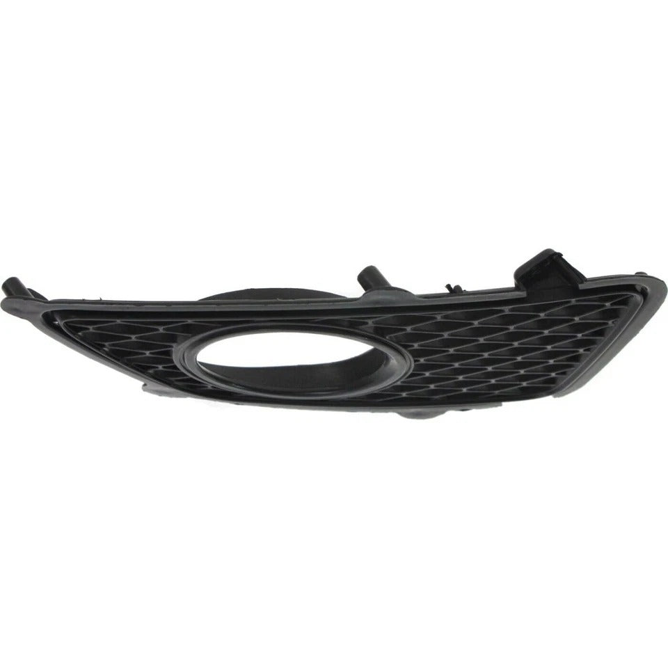For 2005-2010 Kia Sportage Fog Light Trim Set Left and Right Black Plastic 2Pc
