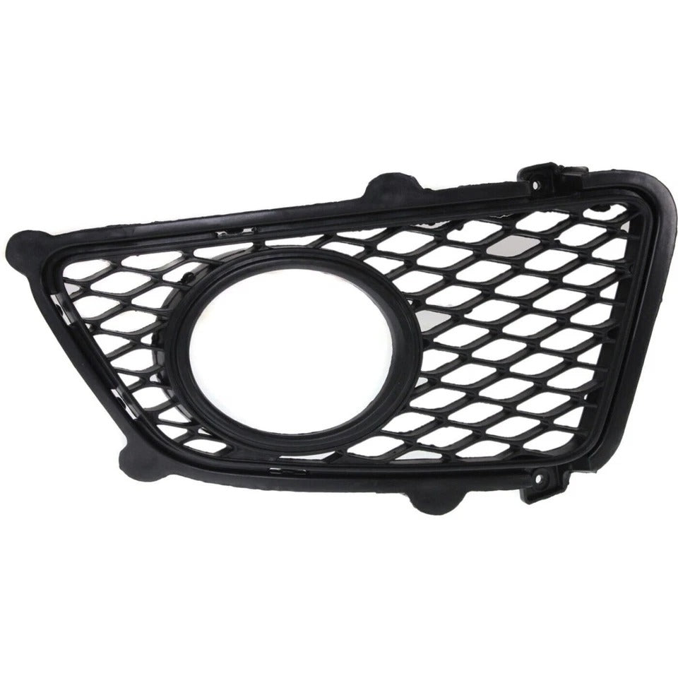 For 2005-2010 Kia Sportage Fog Light Trim Set Left and Right Black Plastic 2Pc
