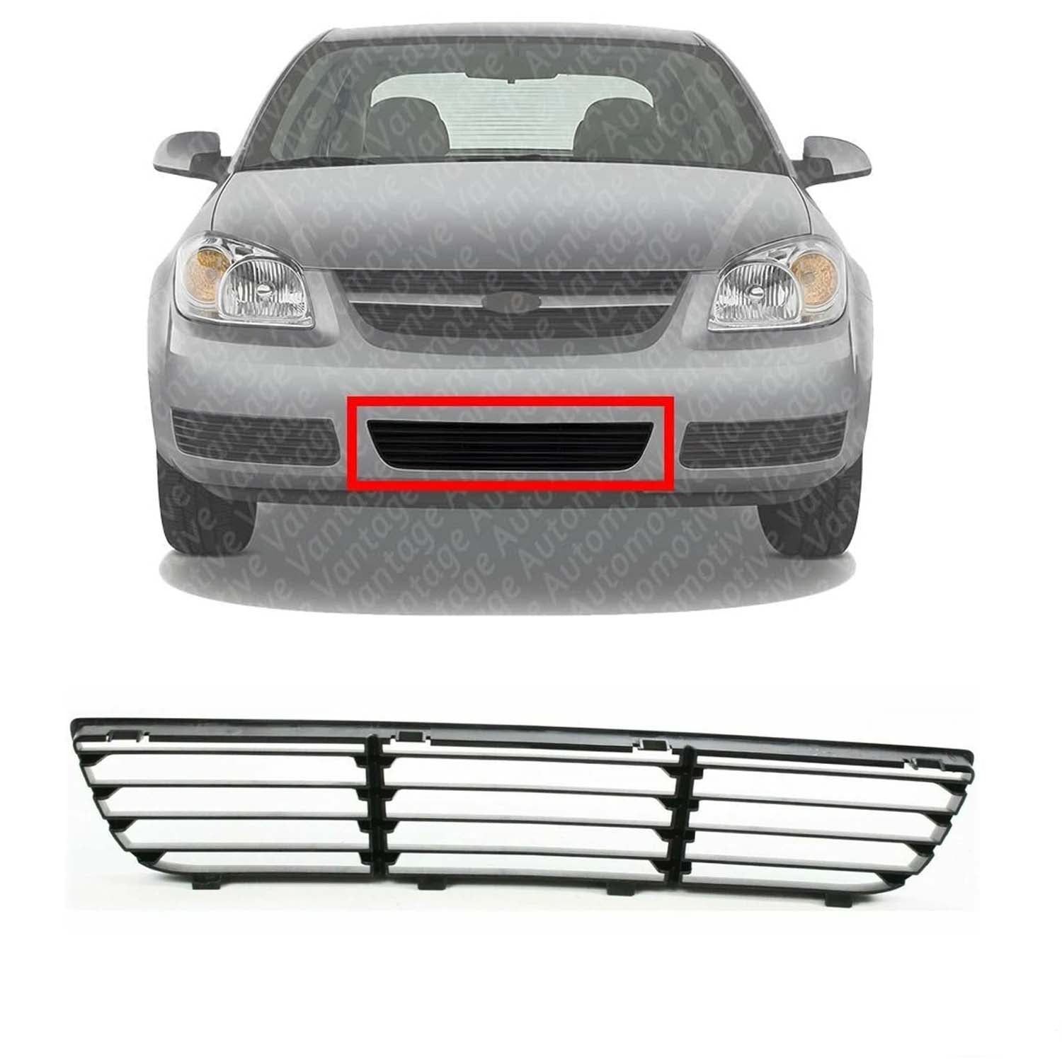 For 2007-2009 Pontiac G5 Front Bumper Grille For 2005-2010 Chevrolet Cobalt Gray