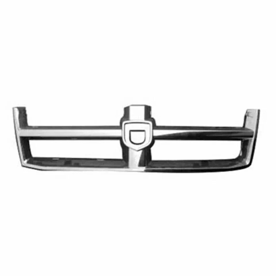 For 2008-2010 Dodge Grand Caravan Chrome Plastic Front New Grille Shell Fits