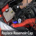 2012–2018 Ford Focus Windshield Washer Fluid Reservoir Cap | 54009 CP9Z17A605A