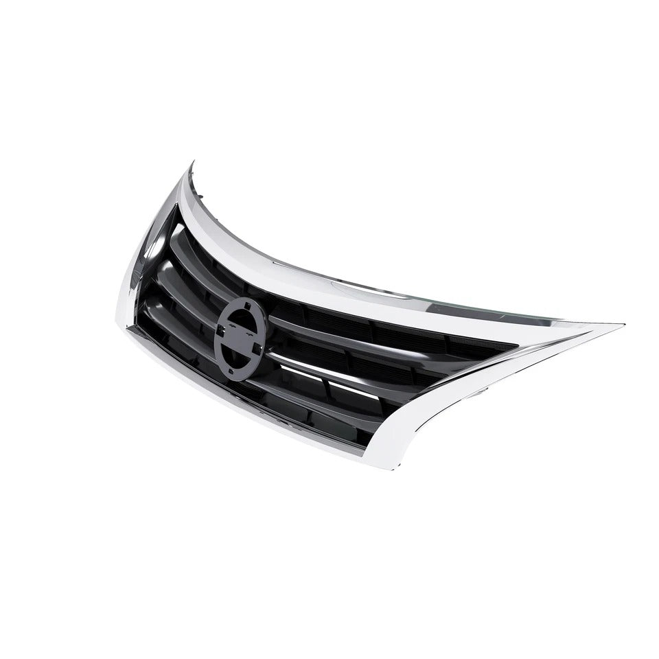 For 2013 - 2015 14 Nissan Altima Front Bumper Grille Upper Grill Assembly Chrome NI1200250