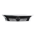 For 2013 - 2015 14 Nissan Altima Front Bumper Grille Upper Grill Assembly Chrome NI1200250