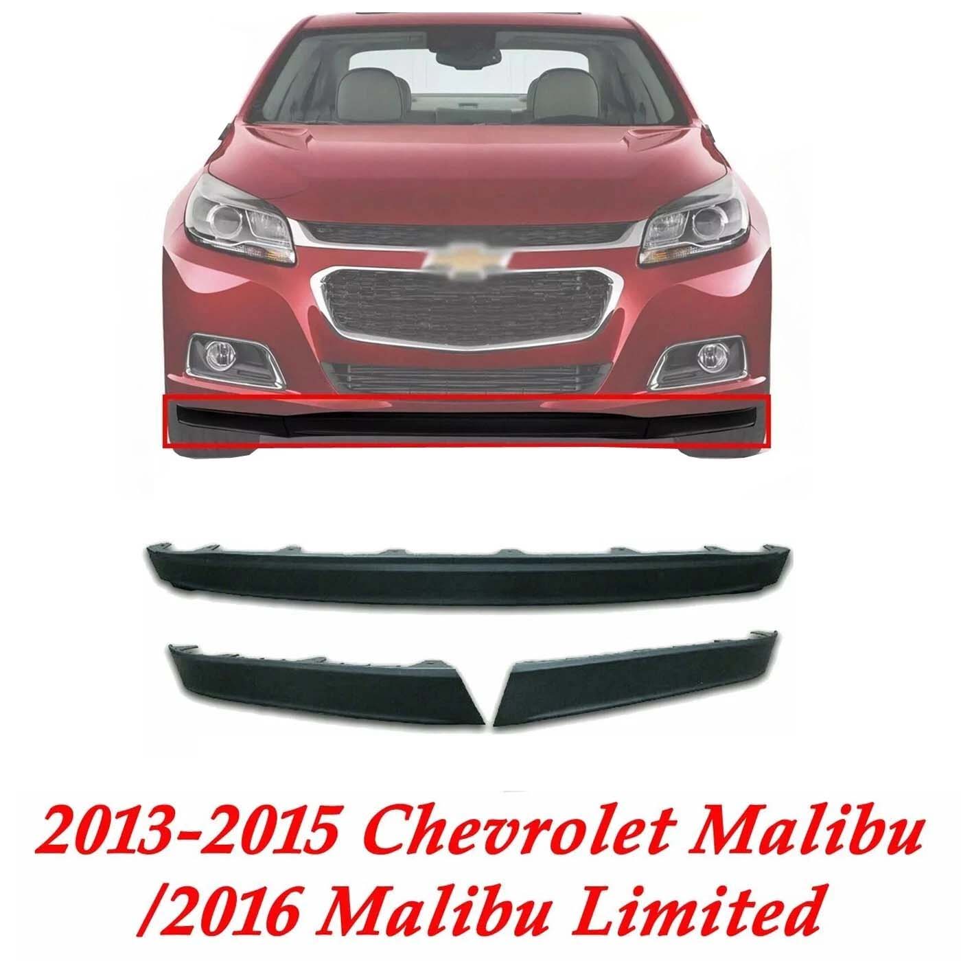 For 2013-2015 Chevrolet Malibu 2016 Malibu Limited Front Textured Air Deflector GM1092236