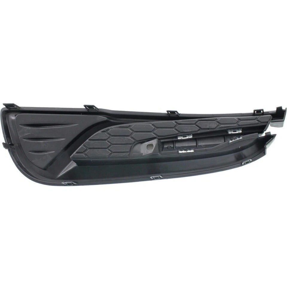 For 2013-2015 Honda Civic Sedan Front Bumper Grille Assembly + Fog Covers 3pc