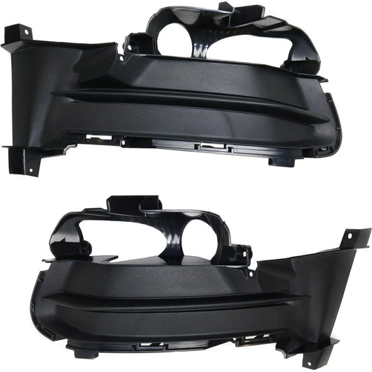 For 2015-2017 FORD MUSTANG Fog Light Covers Driver & Passenger Side Set 2pc
