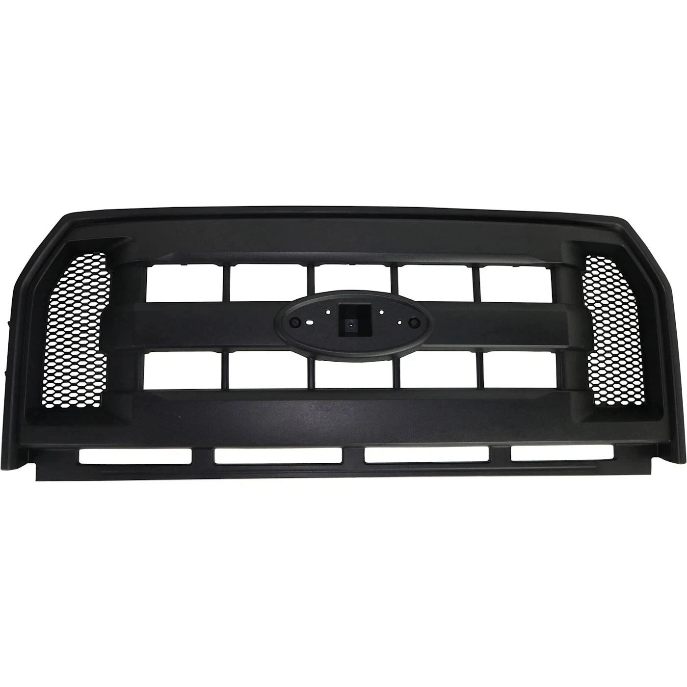 For 2015-2017 Ford F-150 Grille Assembly Front Textured Black FO1200583