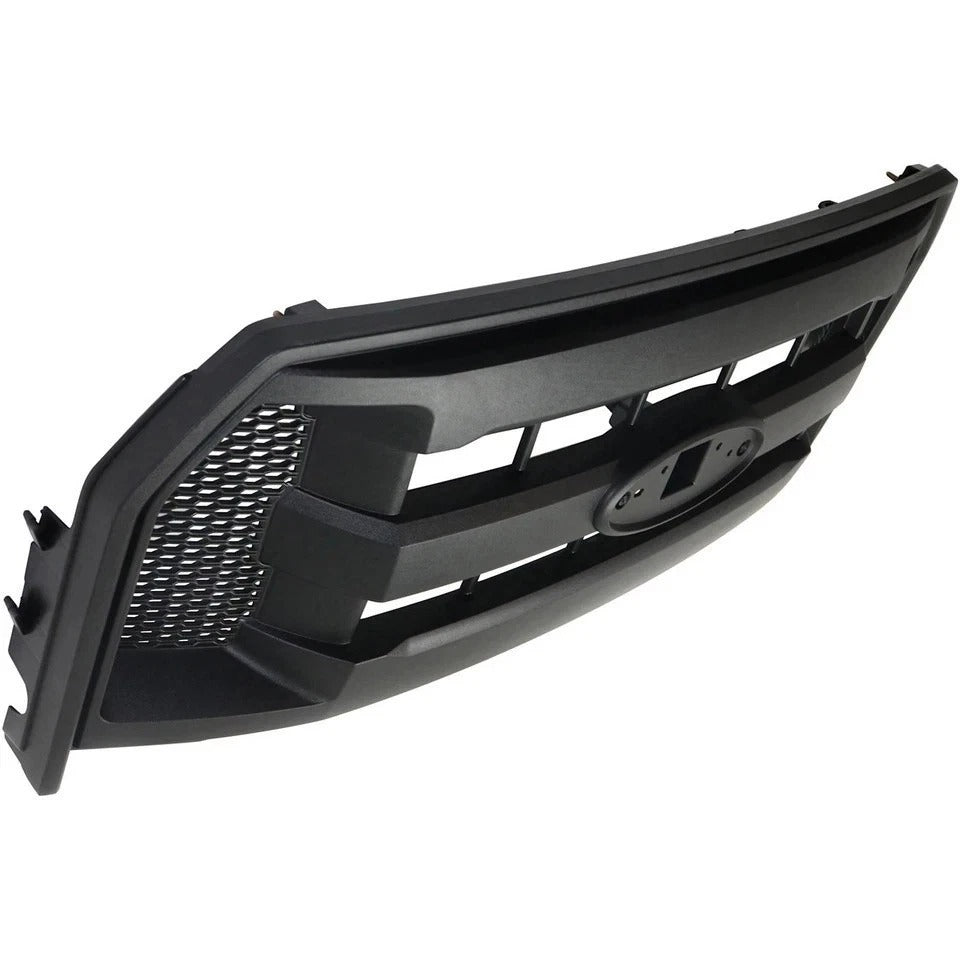 For 2015-2017 Ford F-150 Grille Assembly Front Textured Black FO1200583