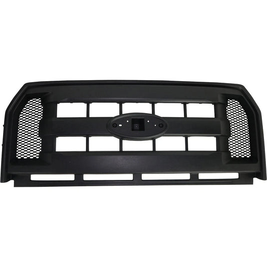 For 2015-2017 Ford F-150 Grille Assembly Front Textured Black FO1200583
