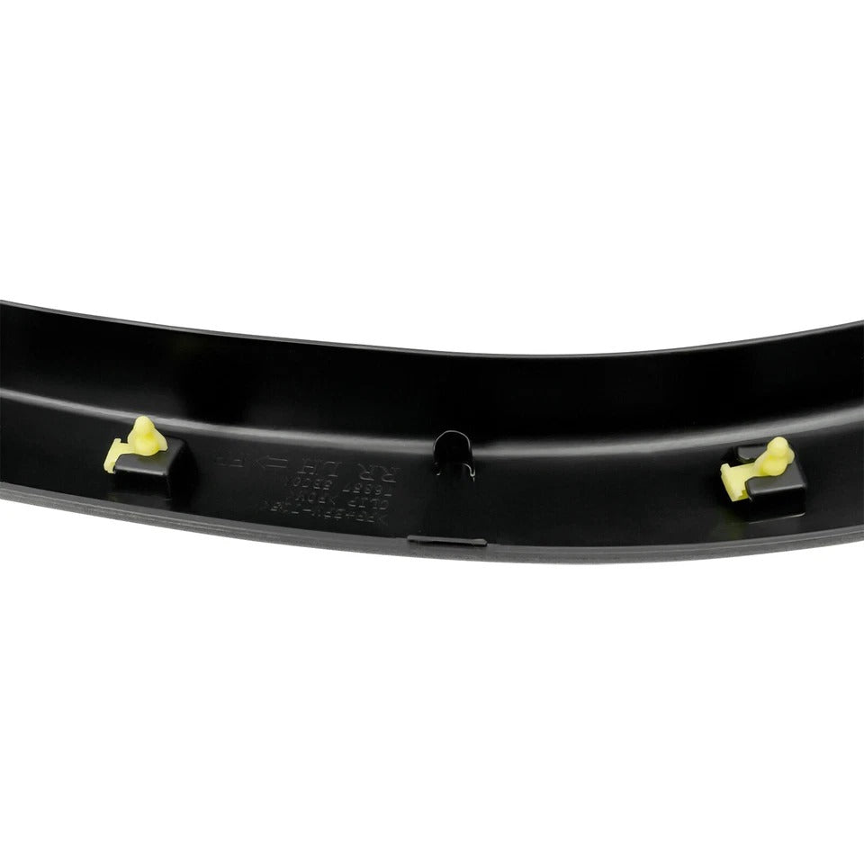 For 2015-2021 Nissan Murano Textured Pair Rear Fender Trim Set Black Molding