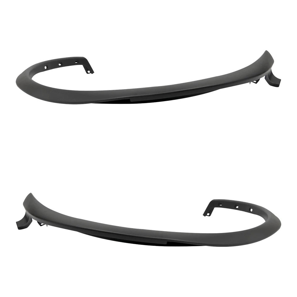 For 2015-2021 Nissan Murano Textured Pair Rear Fender Trim Set Black Molding