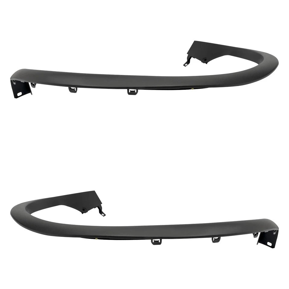 For 2015-2021 Nissan Murano Textured Pair Rear Fender Trim Set Black Molding