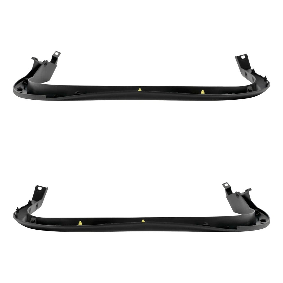 For 2015-2021 Nissan Murano Textured Pair Rear Fender Trim Set Black Molding