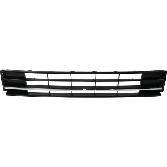 For 2016-2018 Bumper Grille Front Black Plastic Fits Volkswagen Passat VW1036141