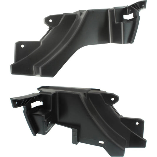 For 2017 Mercedes-Benz GLE43 AMG Front Driver & Passenger 2Pc Bumper Bracket MB1042122, MB1043122
