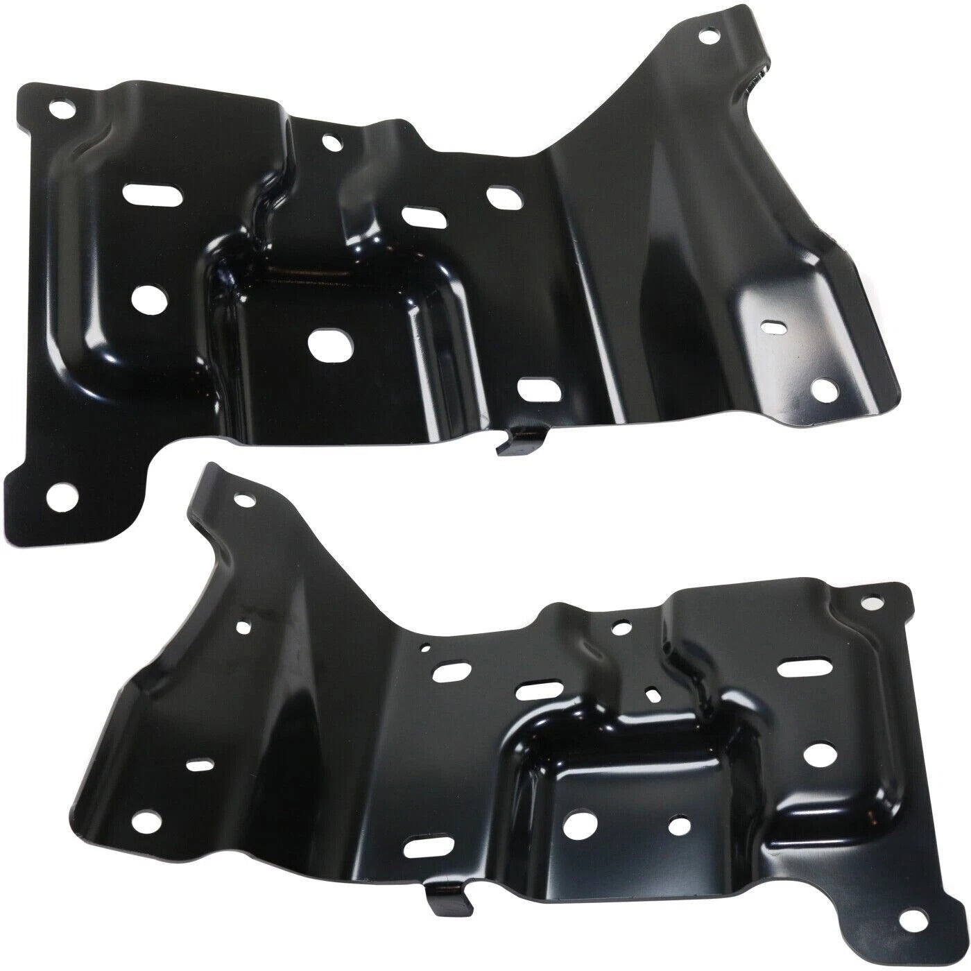 For 2018-2020 Ford F-150 Front Left & Right Side Set 2pc Bumper Bracket FO1067198, FO1066198