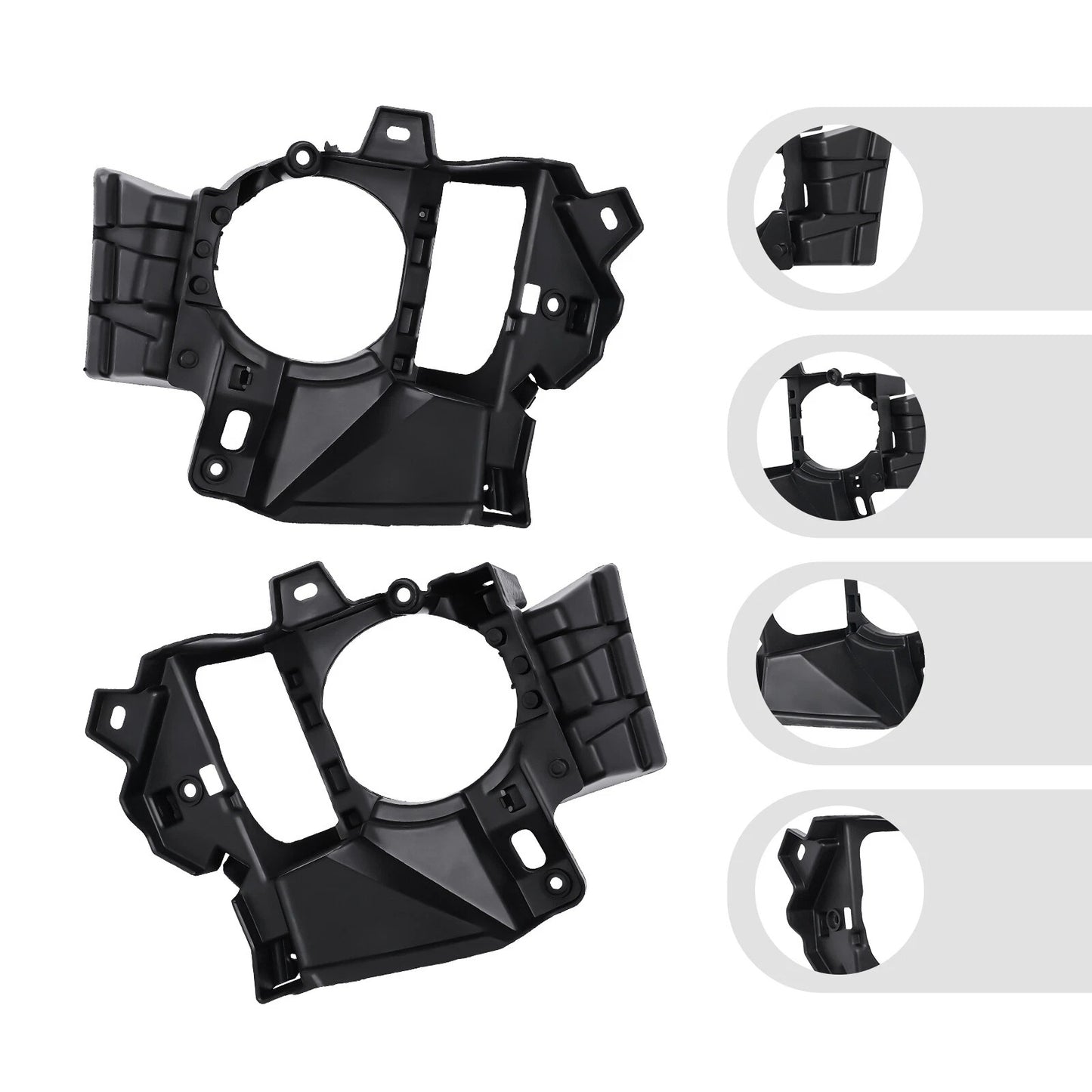 For Lexus RX350/RX450h 2013 2014 2015 Fog Light Bracket Driver & Passenger Pair