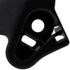 Front Bumper Brackets For 2020 Toyota Yaris 2-Pcs Black Driver & Passenger Side TO1043146 TO1042146