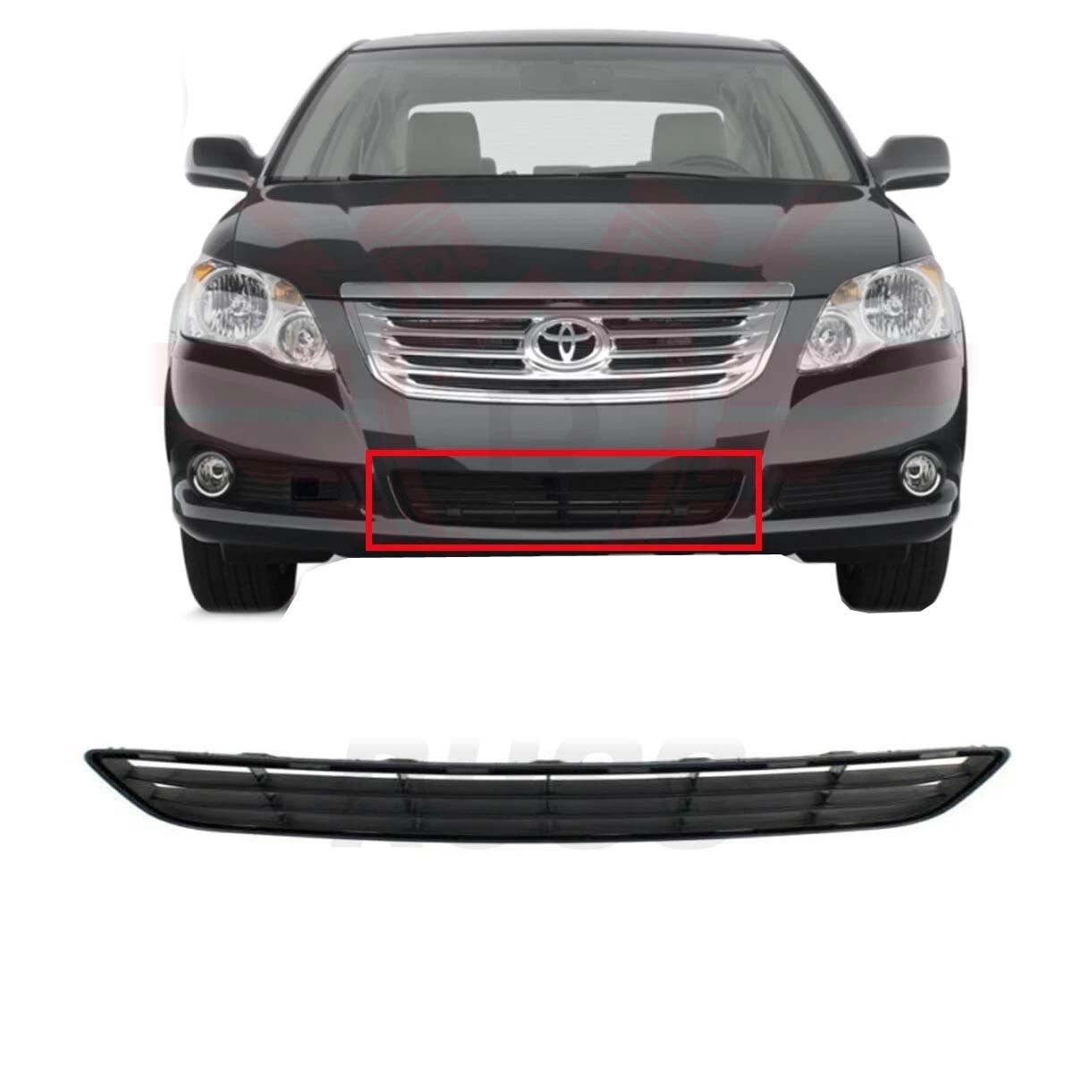 Front Bumper Cover Grille  For 2008 2009 2010 TOYOTA AVALON Primed TO1036136