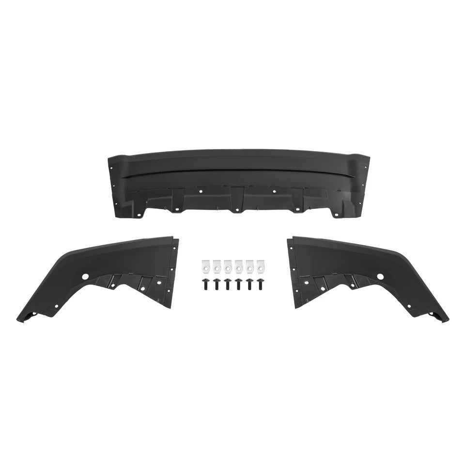 Front Bumper Face Bar Valance Grille For Honda Civic 2017-2021 Black #HO1036129