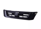 Front Bumper Grille For 1997-2001 Honda CR-V Black Plastic HO1200151