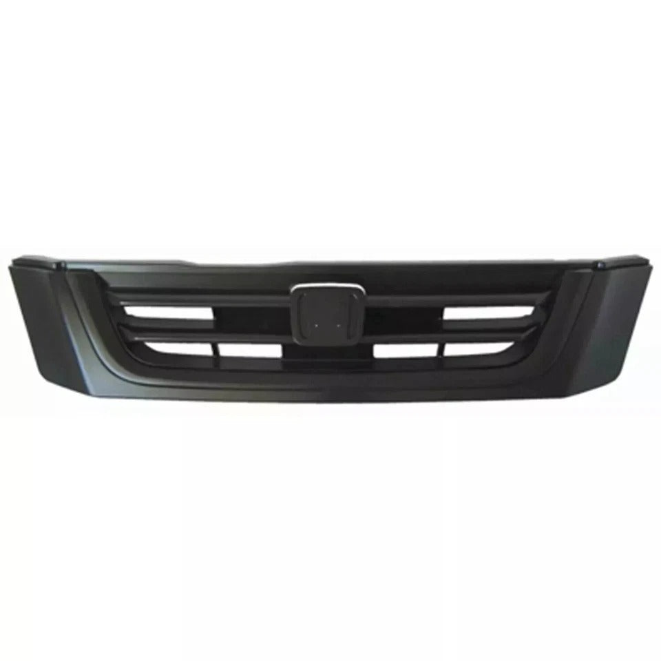 Front Bumper Grille For 1997-2001 Honda CR-V Black Plastic HO1200151