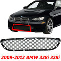 Front Bumper Grille Primed For 2009-2012 BMW 328i 328i xDrive Plastic BM1036126