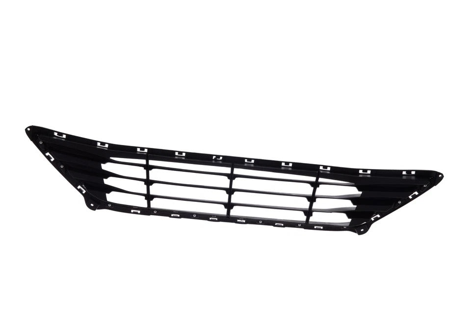 Front Bumper Grille Textured With Chrome Trim For 2014-16 Hyundai Elantra Sedan HY1036120