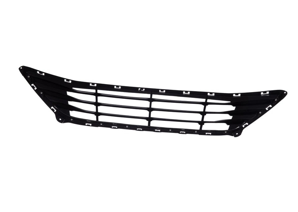 Front Bumper Grille Textured With Chrome Trim For 2014-16 Hyundai Elantra Sedan HY1036120