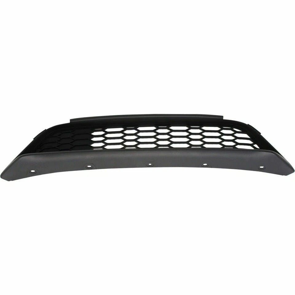 Front Bumper Grille + Lower Molding Chrome For 2016-2017 Honda Accord Set of 2