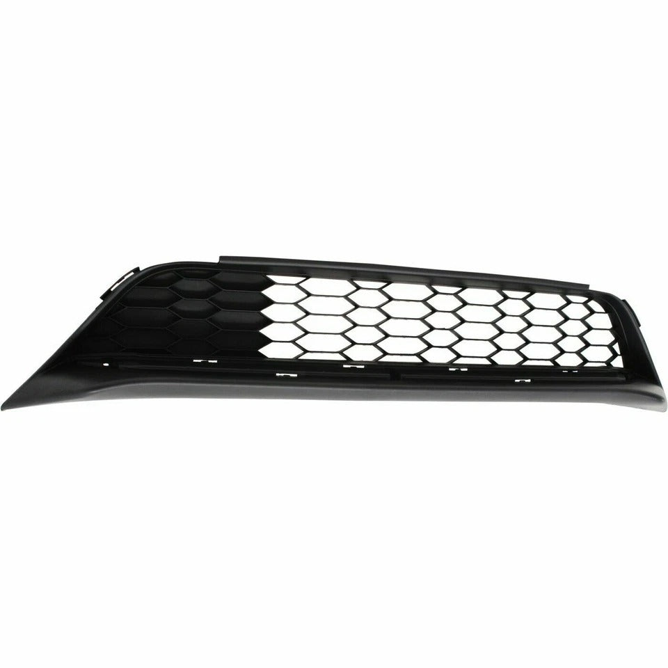 Front Bumper Grille + Lower Molding Chrome For 2016-2017 Honda Accord Set of 2