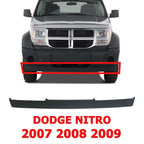 Front Bumper Lower Valance, Air Dam For 2007 2008 2009 DODGE NITRO Textured CH1090135
