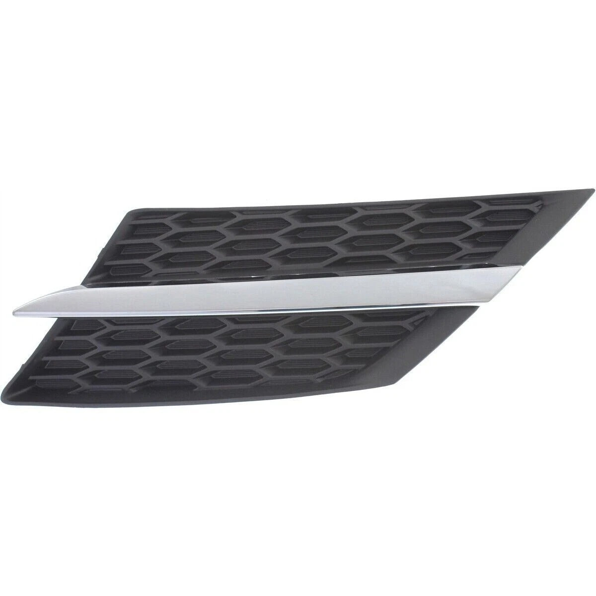Front Driver Side Grille w/ Chrome Trim For 2013-2015 Toyota RAV4 TO1200360