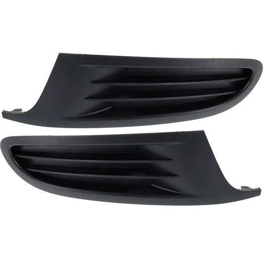 Front Fog Light Cover Set For 2010-2014 Volkswagen Golf VW1039118 VW1038118