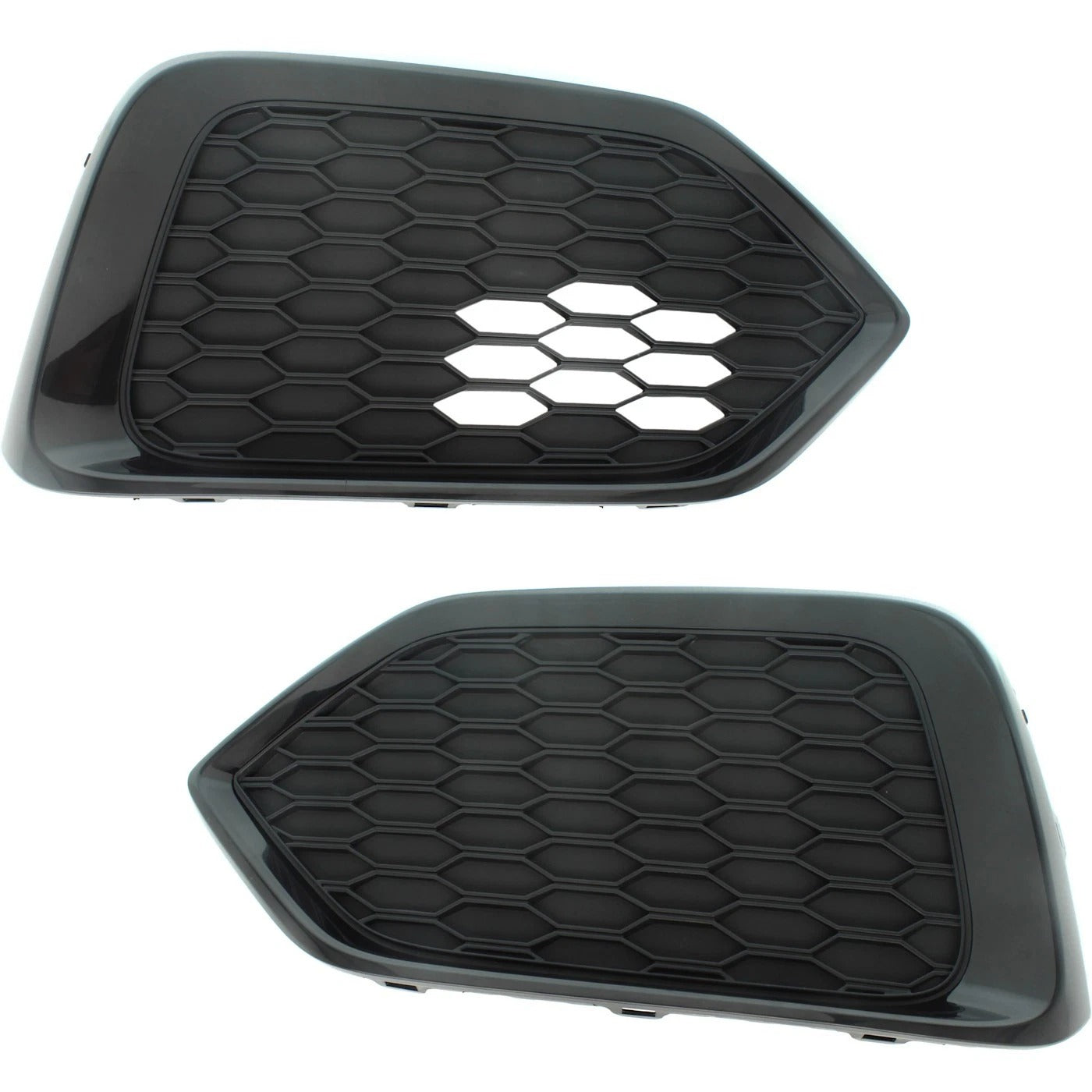 Front Fog Light Cover Set For 2017-2019 Honda Civic HO1038132 HO1039132