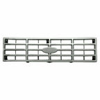 Front Grille Assembly For 1982-1986 FORD F-150 PICKUP Silver And Black FO1200117