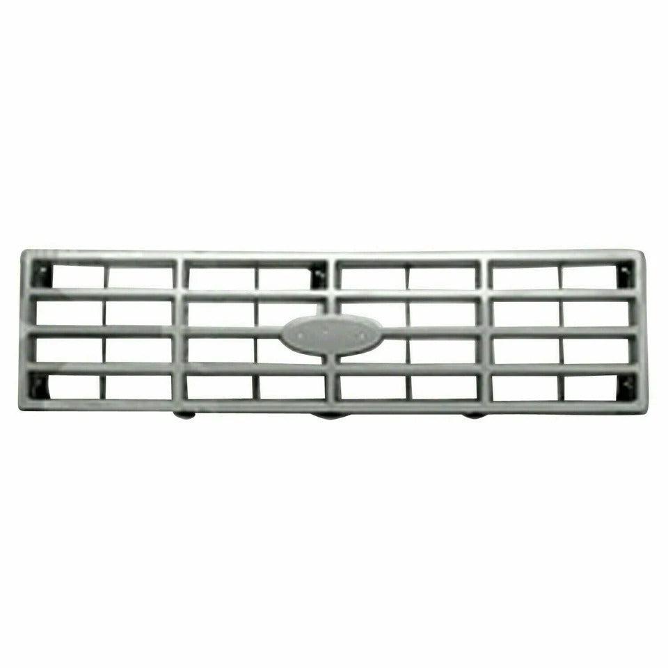 Front Grille Assembly For 1982-1986 FORD F-150 PICKUP Silver And Black FO1200117